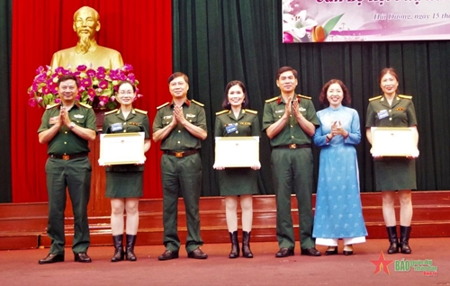 Bộ Chỉ huy quân sự tỉnh Hải Dương tổ chức Hội thi cán bộ Hội Phụ nữ giỏi năm 2023